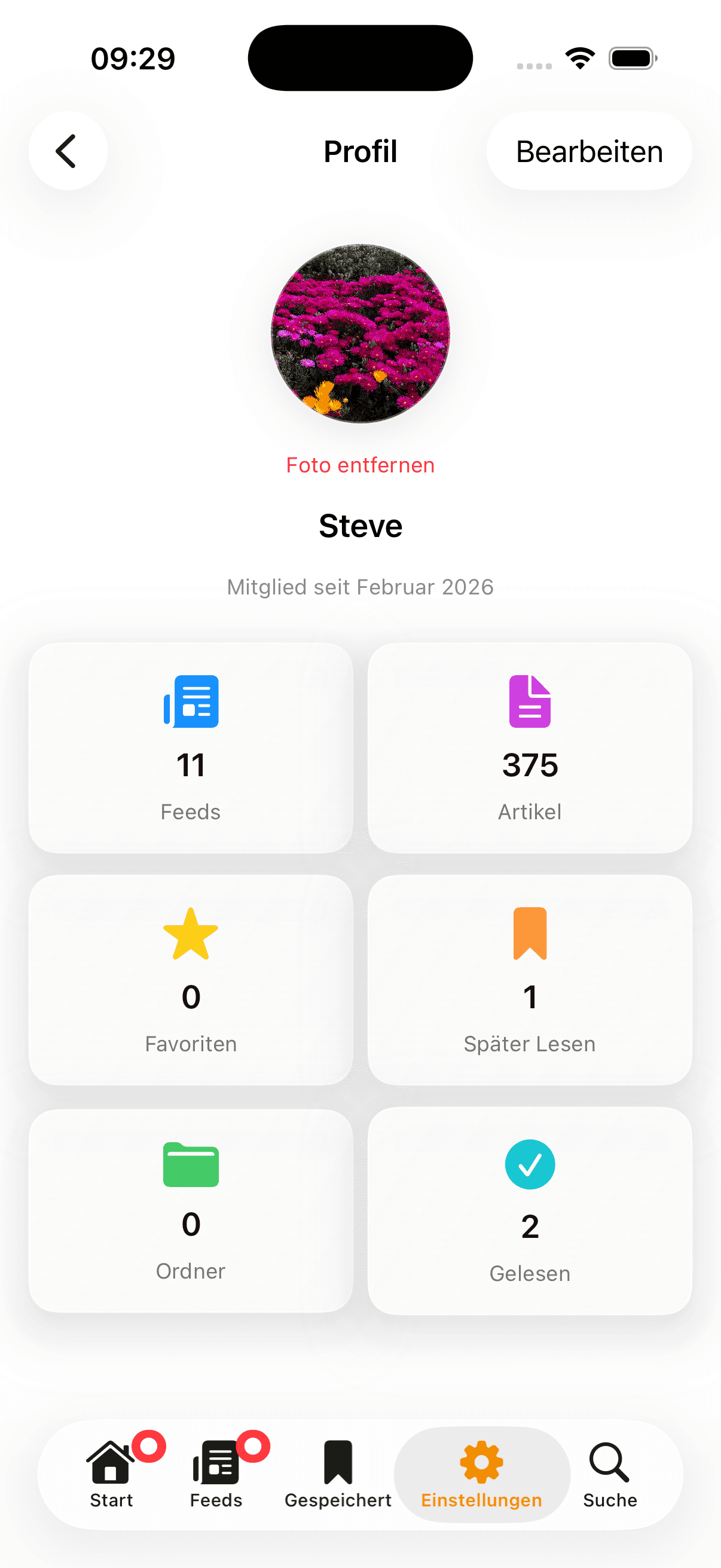 Wave Reader app screenshot