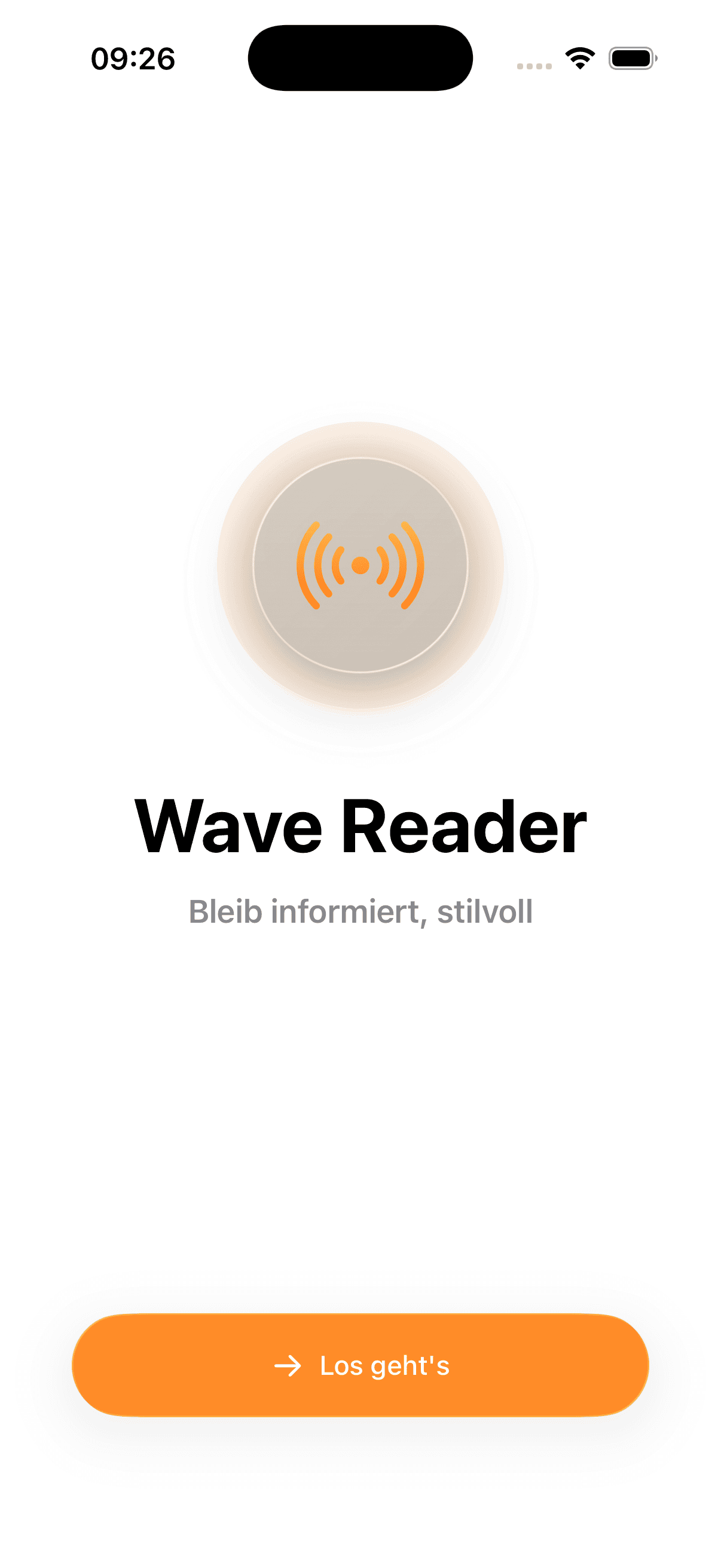 Wave Reader app screenshot