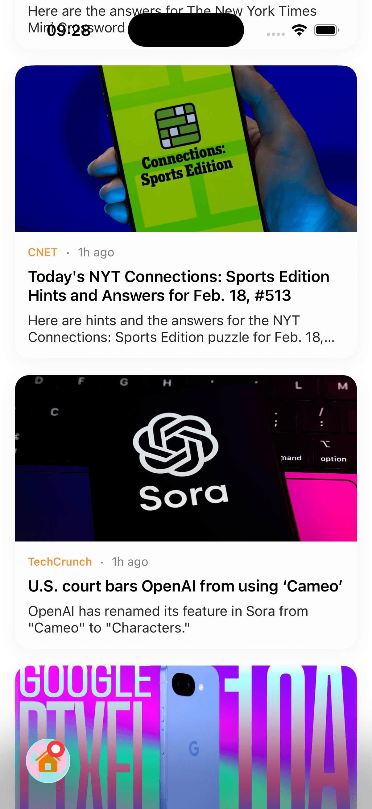 Wave Reader app screenshot