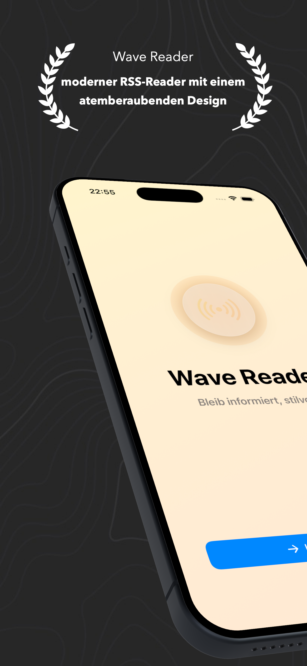 Wave Reader – Moderner RSS-Reader mit atemberaubendem Design